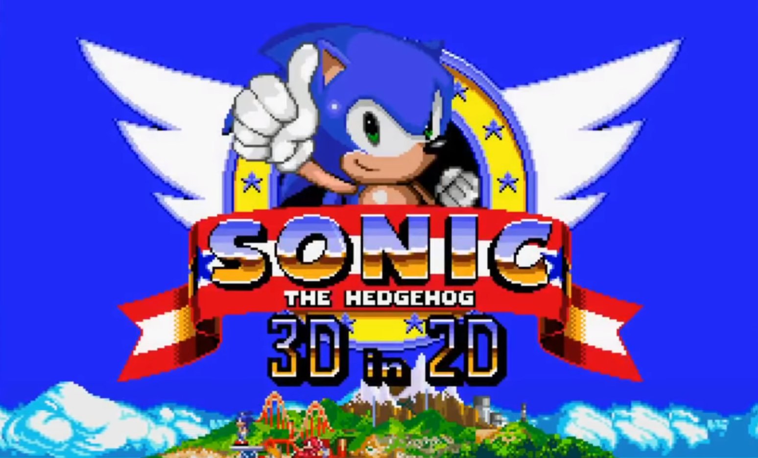 Sonic 3D Blast é recriado em 2D por fã