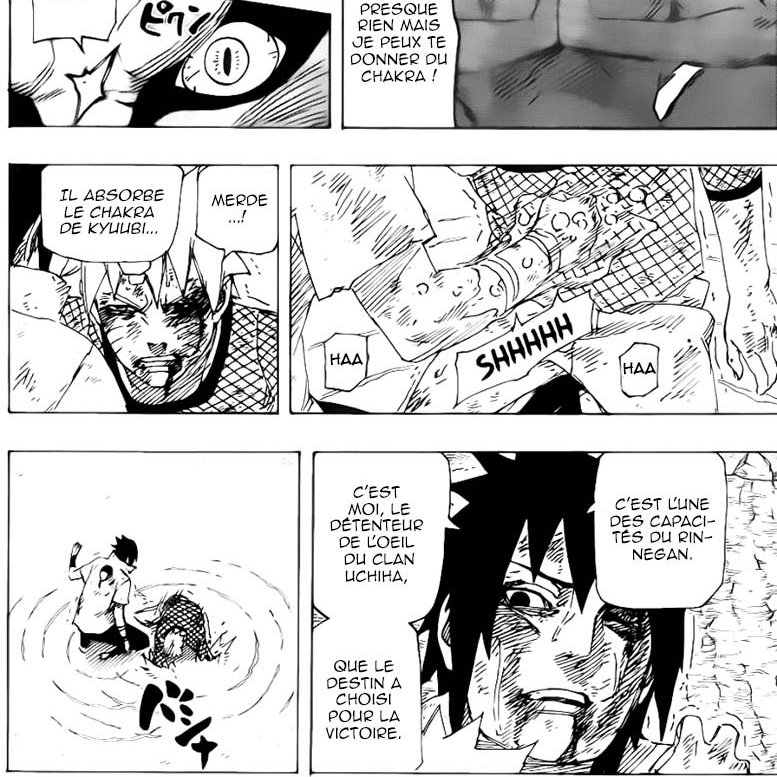Sasuke possède tous les chemins, staté en Databook comme en manga (comme chaque utilisateur du rinnegan) mais n'a utilisé qu'une partie des pouvoirs de Tendo et seulement une fois Gakido.. 2 chemins sur "7". Le nerf est énorme, imaginez un sasuke qui utilise tous les chemins ?
