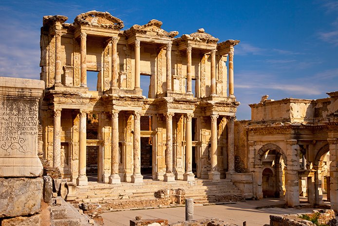 Ancient_MidEast's tweet photo. Ephesus

Temple of Artemis, completed around 550 BC,  one of the Seven Wonders of the Ancient World

The most important Ionian city in Asia Minor

One of the seven churches of Asia that are cited in the Book of Revelation

Beautiful ruins lie near today's Selƈuk in western Turkey https://t.co/4LlfCuiKsG