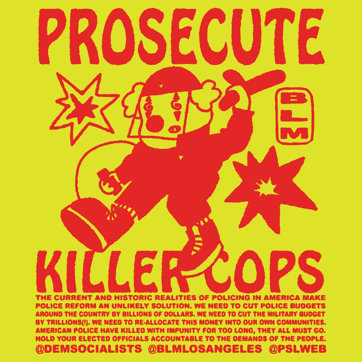 joelcherrytree_'s tweet image. printable posters for your neighborhood. If u need any design police abolition related just hmu I'll do it for free/donation to bail funds. POWER TO THE PPL