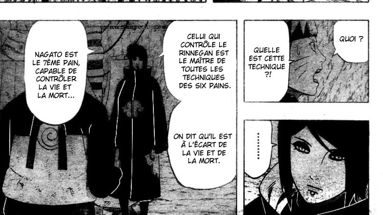 Sasuke possède tous les chemins, staté en Databook comme en manga (comme chaque utilisateur du rinnegan) mais n'a utilisé qu'une partie des pouvoirs de Tendo et seulement une fois Gakido.. 2 chemins sur "7". Le nerf est énorme, imaginez un sasuke qui utilise tous les chemins ?