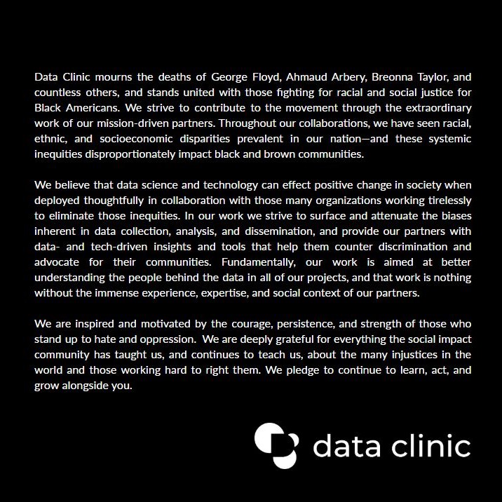 Data Clinic @ Two Sigma tweet media