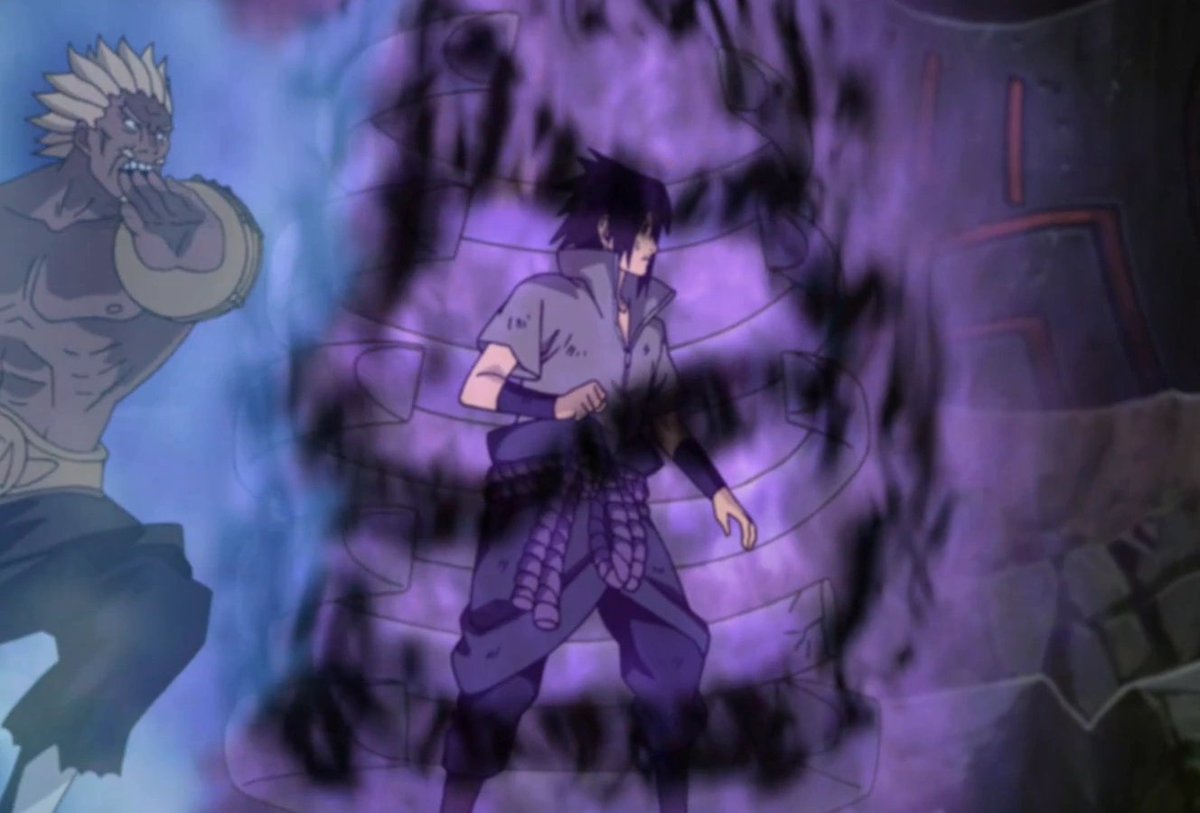 le Style de combat de Sasuke est énormément basé sur l'Enton, Sasuke qui a 2 rinnegan normaux c'est lui enlever son Enton, ça serait trop le dénaturer.. c'est pour ça que Kishimoto lui donne qu'un Rinnegan et a fait fusionner son Mangekyo avec, pour garder l'Amaterasu