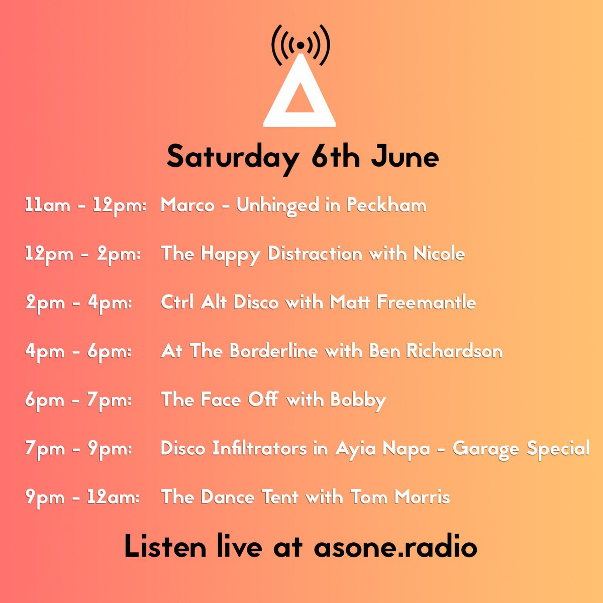 As One Radio tweet media