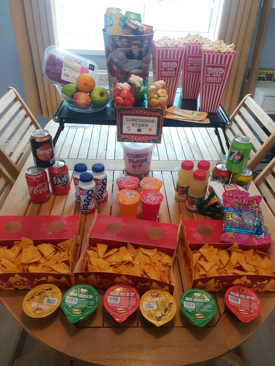 soozie26m's tweet photo. @class_6f We have been taking some time lately for some self care before returning to school and tonight we are visiting the At Home Cinema 😉 where the dress code is strictly pyjamas. What would you have picked from the tuck shop? https://t.co/RJwFjL9eY2