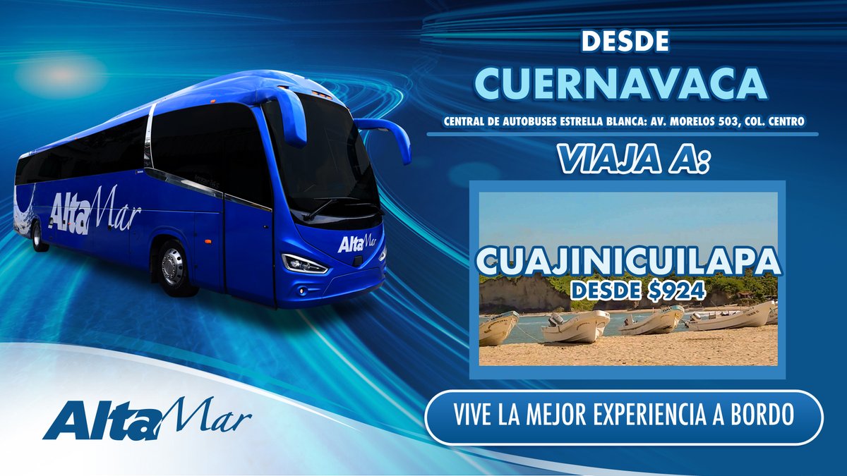 Autobuses Altamar tweet media