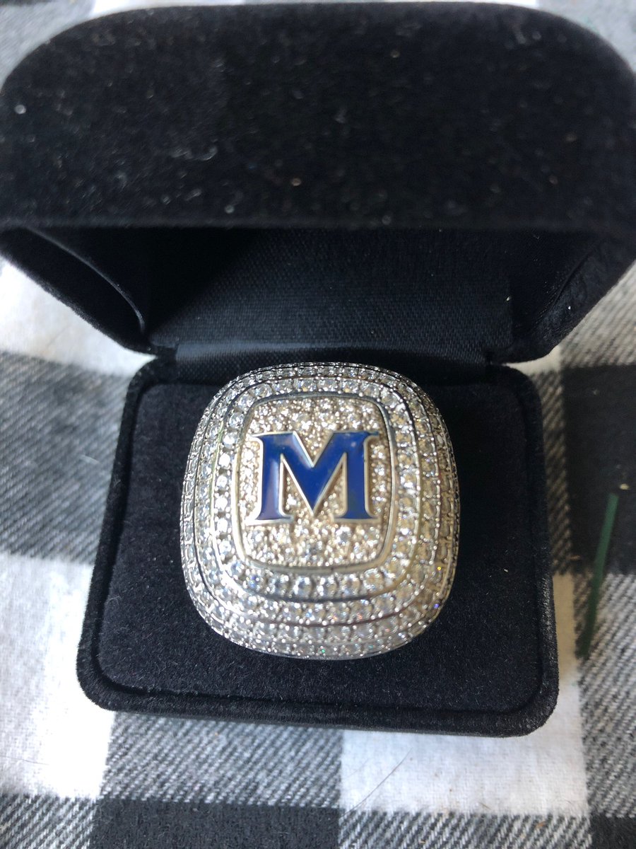 McCallieSports's tweet image. Ring Bling! The @McCallieFB state championship rings are in. #GoBigBlue