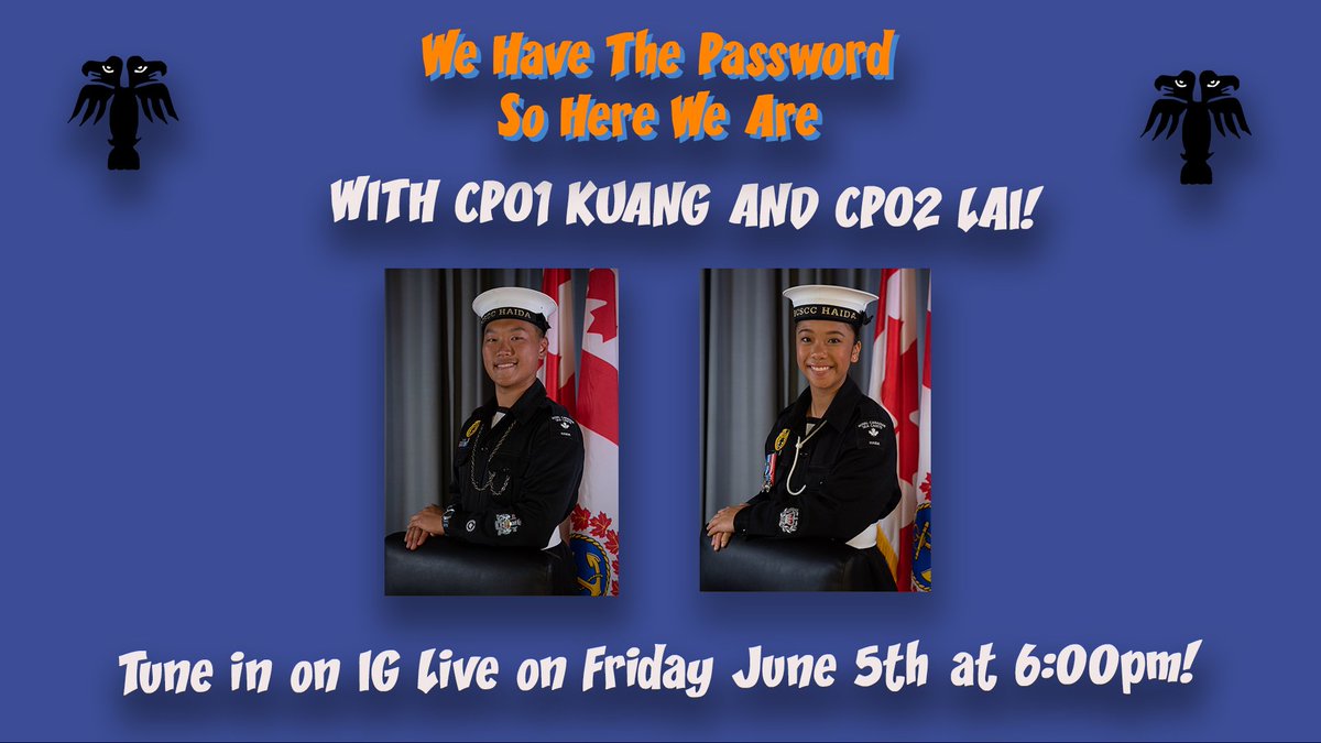 I know we've been quiet for a bit, but we're actively working to prep something big for you. TOMORROW JOIN US ON INSTAGRAM LIVE! 

Our Coxswain and RPO are going live and will be awaiting for you to ask them anything! About cadets, their future, advice, etc. Join us at 5pm!