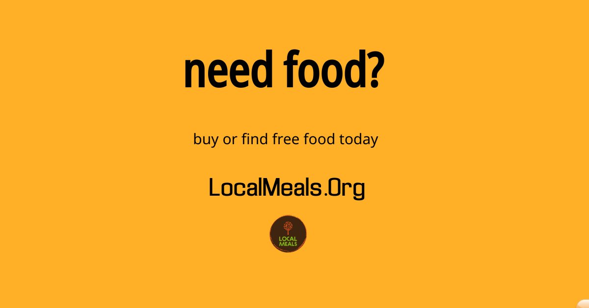 LocalMealsOrg's tweet image. Follow the link to submit your info to be included in our free food distribution network. This order process provides a single delivery of free food products to community-based organizations providing food distribution to multiple families. Please RT! localmeals.org/request-free-f…