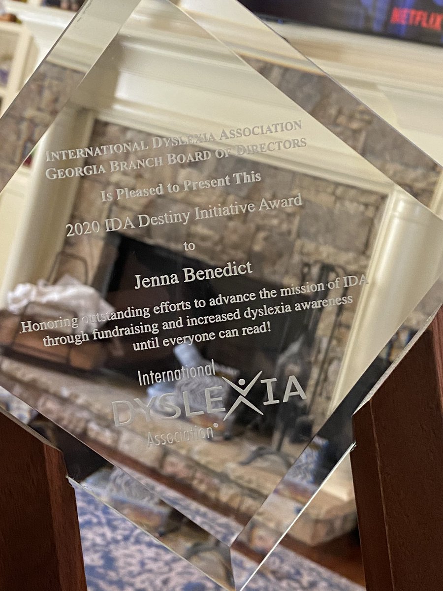 The first ever IDA Density Initiative Award for the Georgia Branch awarded to <a href="/BenedictJenna/">Jenna Benedict</a> . Go sis! Proud of you!