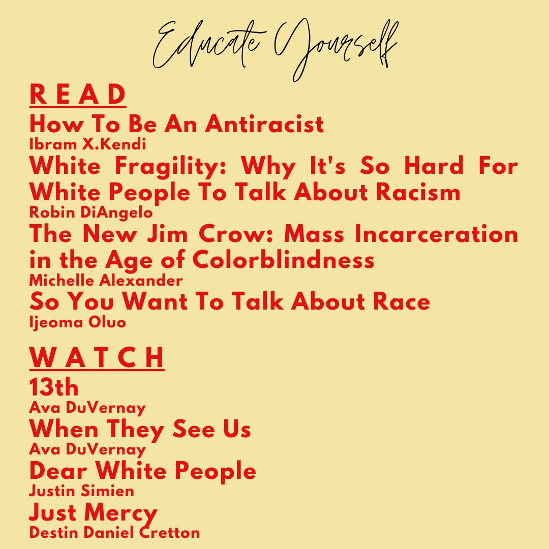 To our black sisters and the entire African American community; we see you, support you, and we are with you.  Here are some additional ways to get informed and help: blacklivesmatters.carrd.co docs.google.com/document/d/1H-…