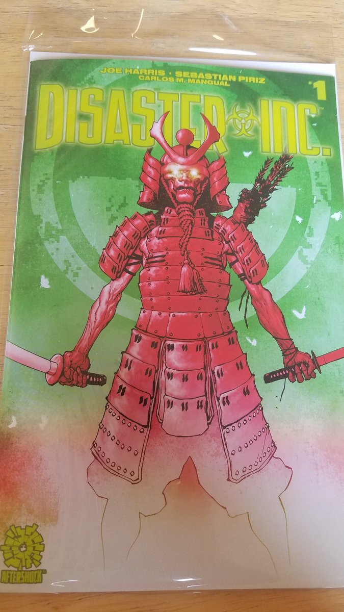 reelcomics's tweet photo. 368/500 Disaster Inc. #1. Another great read. The pole has been excellent today. Sold solid first issue. Just the right amount of intrigue to fuel the story forward. #my500comicgoal https://t.co/VEna5Xvw3E