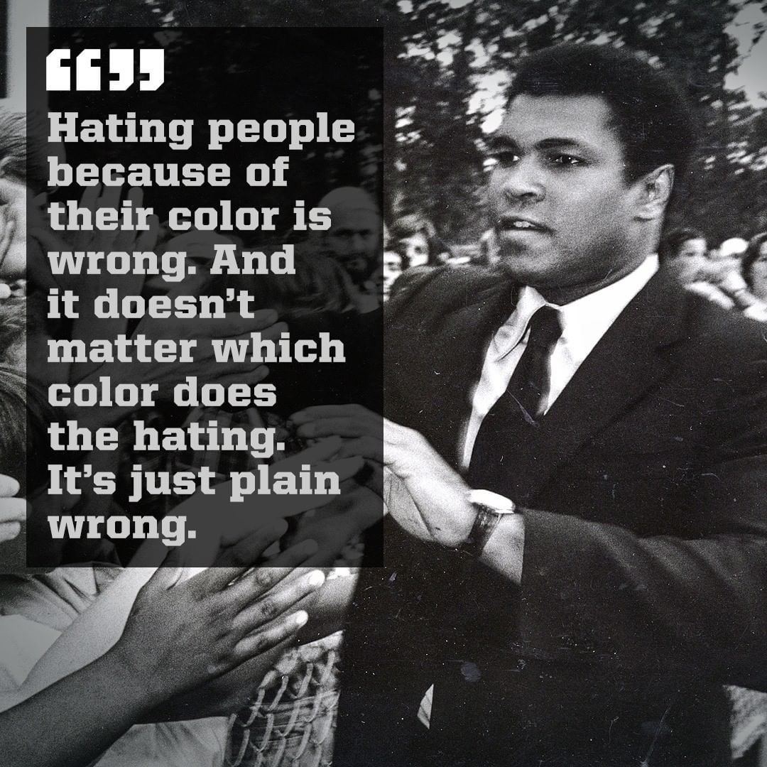 #MuhammadAli #dedicatedtochange #fightingforjustice