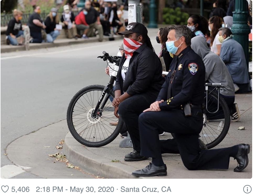 Both—And:
Support peaceful protests AND condemn predatory looting
Mostly cops are good AND there are some bad cops
Moral progress real AND more work is needed
Trend lines moving in positive direction AND isolated negative incidents still occur
Racism down AND racists still exist