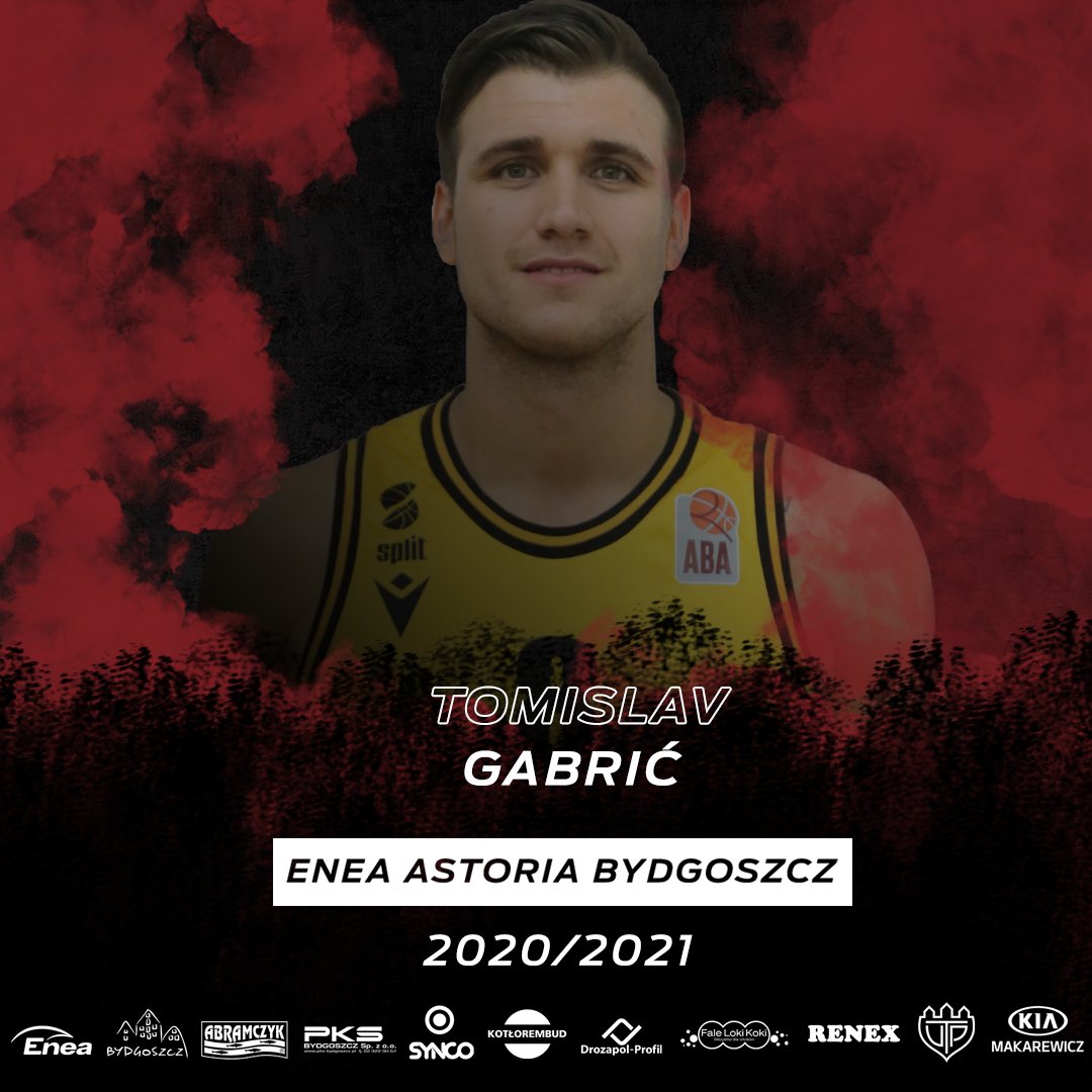 KK_Astoria's tweet photo. 💣✍
Tomislav Gabrić (24 lata, 204 cm) dołącza do Enea Astorii Bydgoszcz❗
Pochodzący z Chorwacji 🇭🇷 silny skrzydłowy związał się z naszym klubem rocznym kontraktem.
🔗 https://t.co/JmpOrTMttW
#Enea #Bydgoszcz #AstaToMy #plkpl https://t.co/kbZQ2c8Ltg