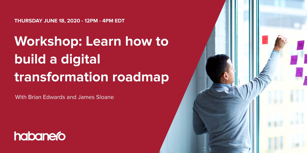 HabaneroConsult's tweet photo. Register today and learn how to build a digital transformation roadmap. https://t.co/gqlkSGErEt  #intranet #DigitalTransformation https://t.co/hsCaP4Oe0H