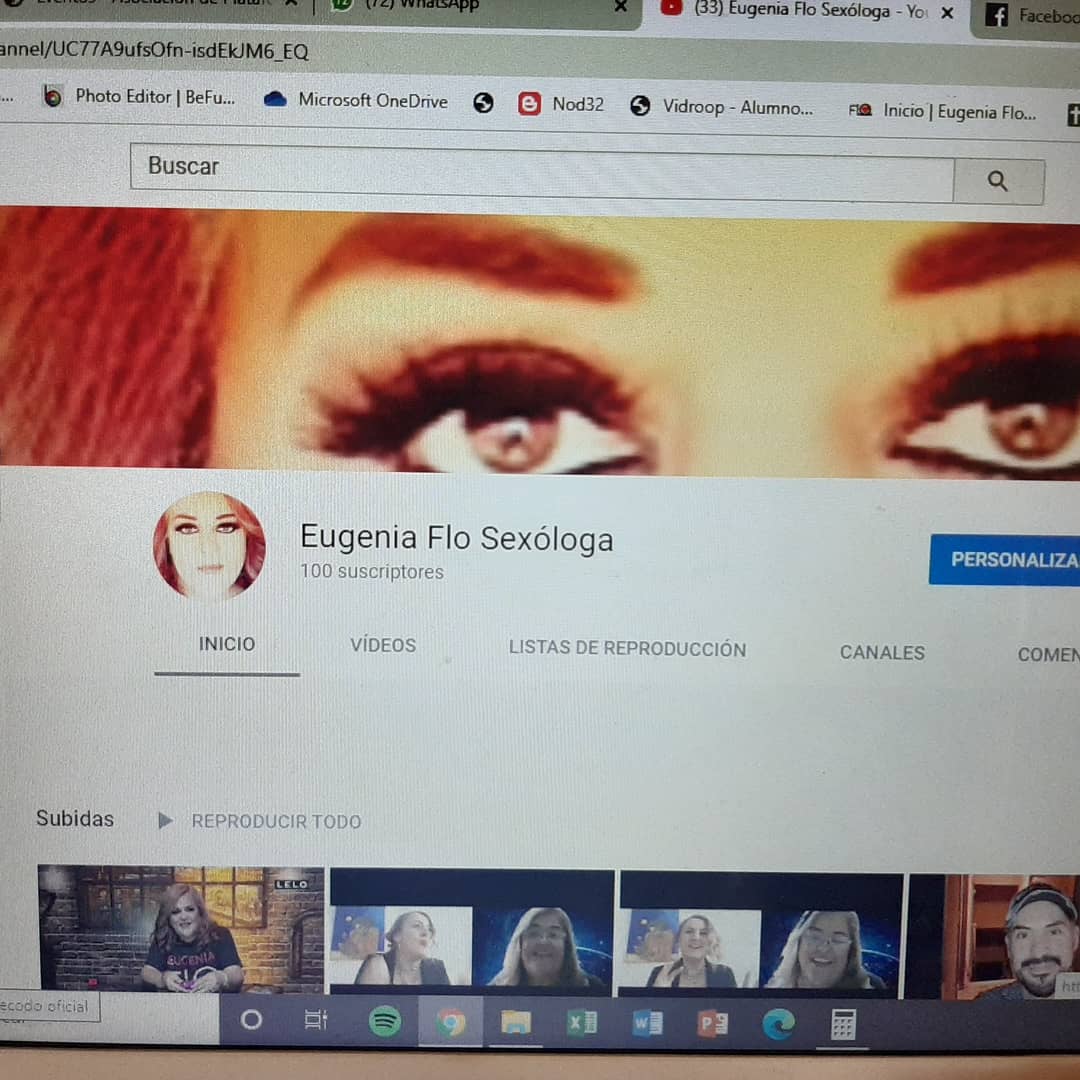 EugeniaSexologa's tweet image. #YouTube Te invito a suscribirte a mi canal. #ComunidadPoderosa #sexo #sexualidad #sexualidades #educacionSexual #educacionadistancia