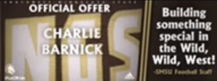 After a great talk with <a href="/CoachCorySauter/">Cory Sauter</a> I’m proud to announce I have received a D2 offer from Southwest Minnesota State University! Go mustangs, #LetsRide