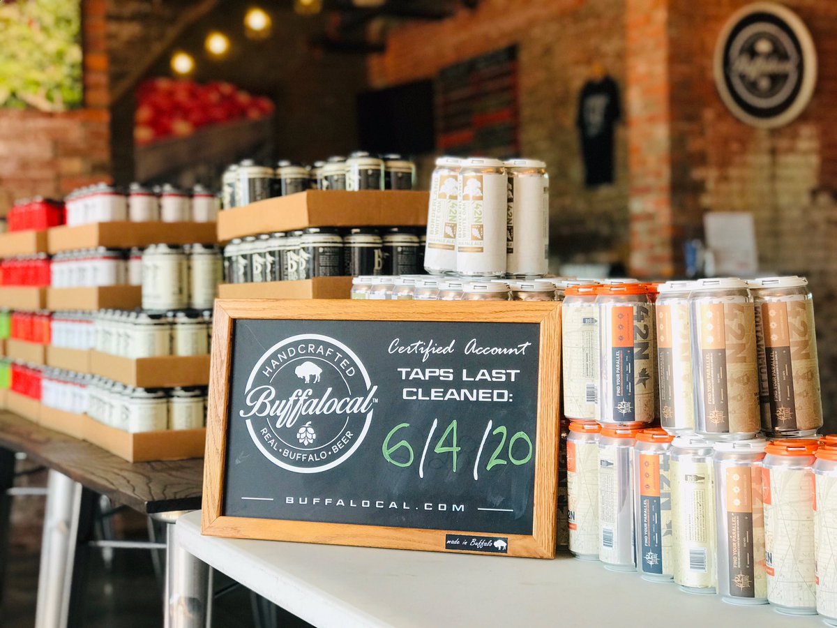 CleanBeerWNY's tweet photo. Lines cleaned at @BlackBirdCider Buffalo Cider Hall today.  This @buffalocal716 establishment opens their patio today!!! 🍻 🍻
$4 drafts through the weekend!!#cleanbeerwny https://t.co/RZL0PVe6N2