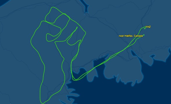 paldhous's tweet image. Today in flight tracking
flightaware.com/live/flight/CG…