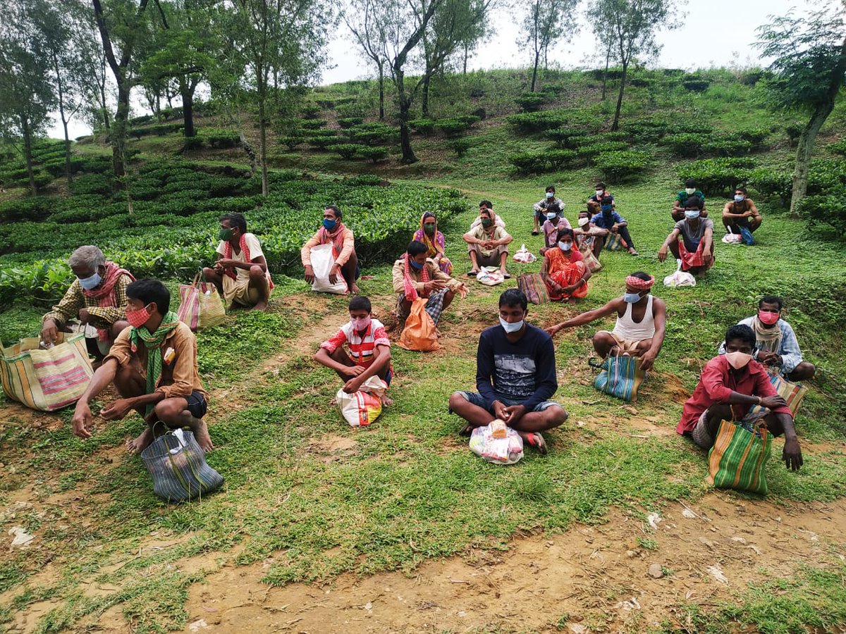 TdcUnion's tweet photo. We on behalf of Barak Valley TDC students union donated some essential food items and masks to some needy people. We reached to the interior village Bashtilla under Kashipur, Udharbond and stood by the 60 families of the village.And we thank each and everyone who helped us. https://t.co/Mp9tdkTmLP