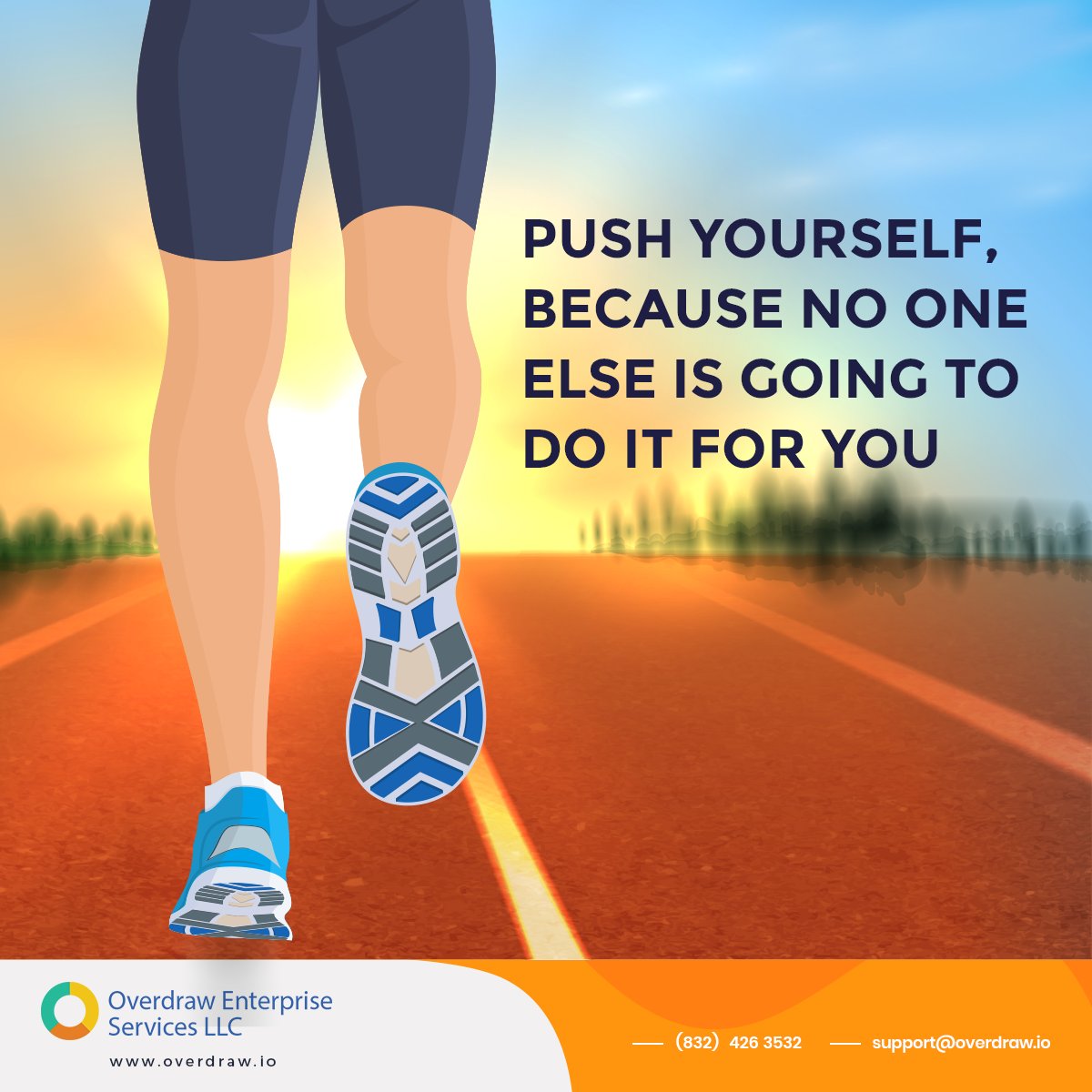 Overdrawio's tweet image. Believe in your ideas, trust your intuition, push yourself and you will be unstoppable. 
Make every day count!

#overdraw #smallbusiness #business #entrepreneur #money #success #smallbusinessowner #smallbiz #financialmanagement #thursdaythoughts #quotes #qotd #dream #hardwork