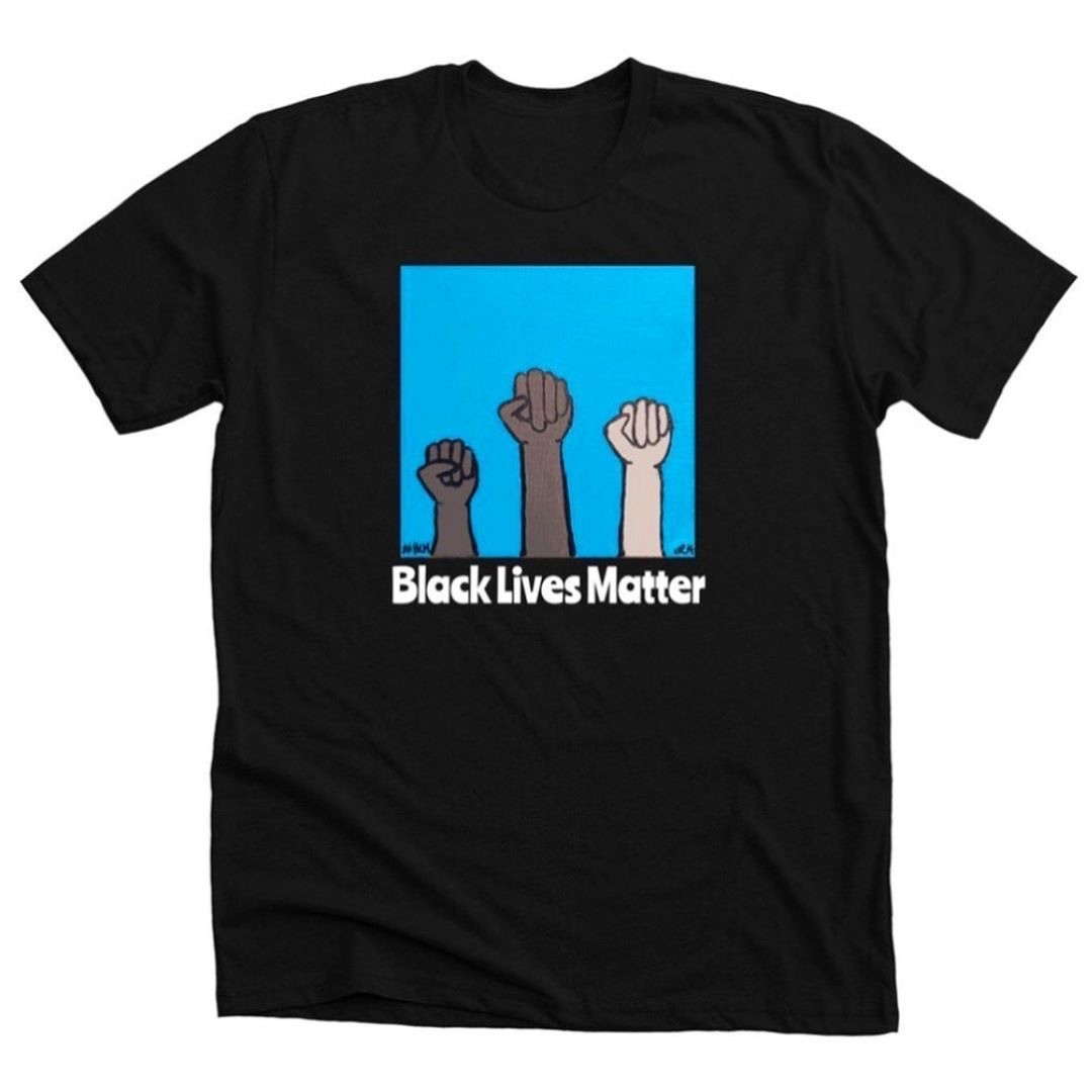 HenricoSchools's tweet photo. London Hart, a 7th grader at Moody Middle School, became inspired by current events and created original art to make t-shirts to raise money for causes affiliated with the Black Lives Matter movement. Thank you London for all of your efforts! https://t.co/2tVeIR6YDd