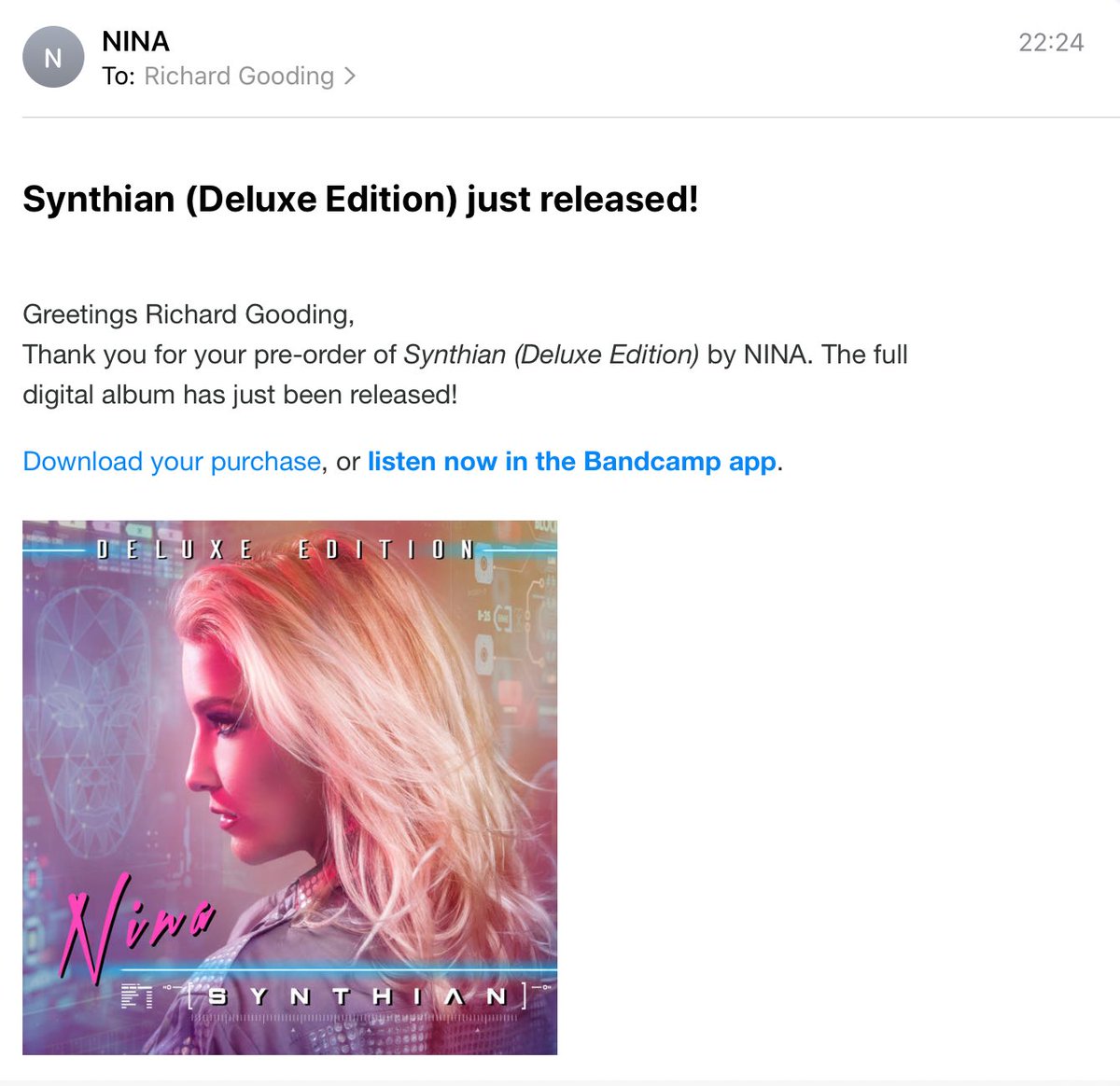 gooding2shoes's tweet image. 🙂❤️ #Synthian