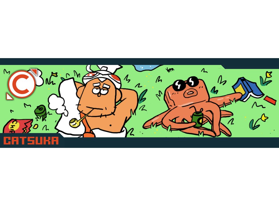 catsuka's tweet image. A new banner by @MathildeKitteh for Catsuka 20th anniversary ♥
If you want to take part, it's open all this year : catsuka.com/20years/