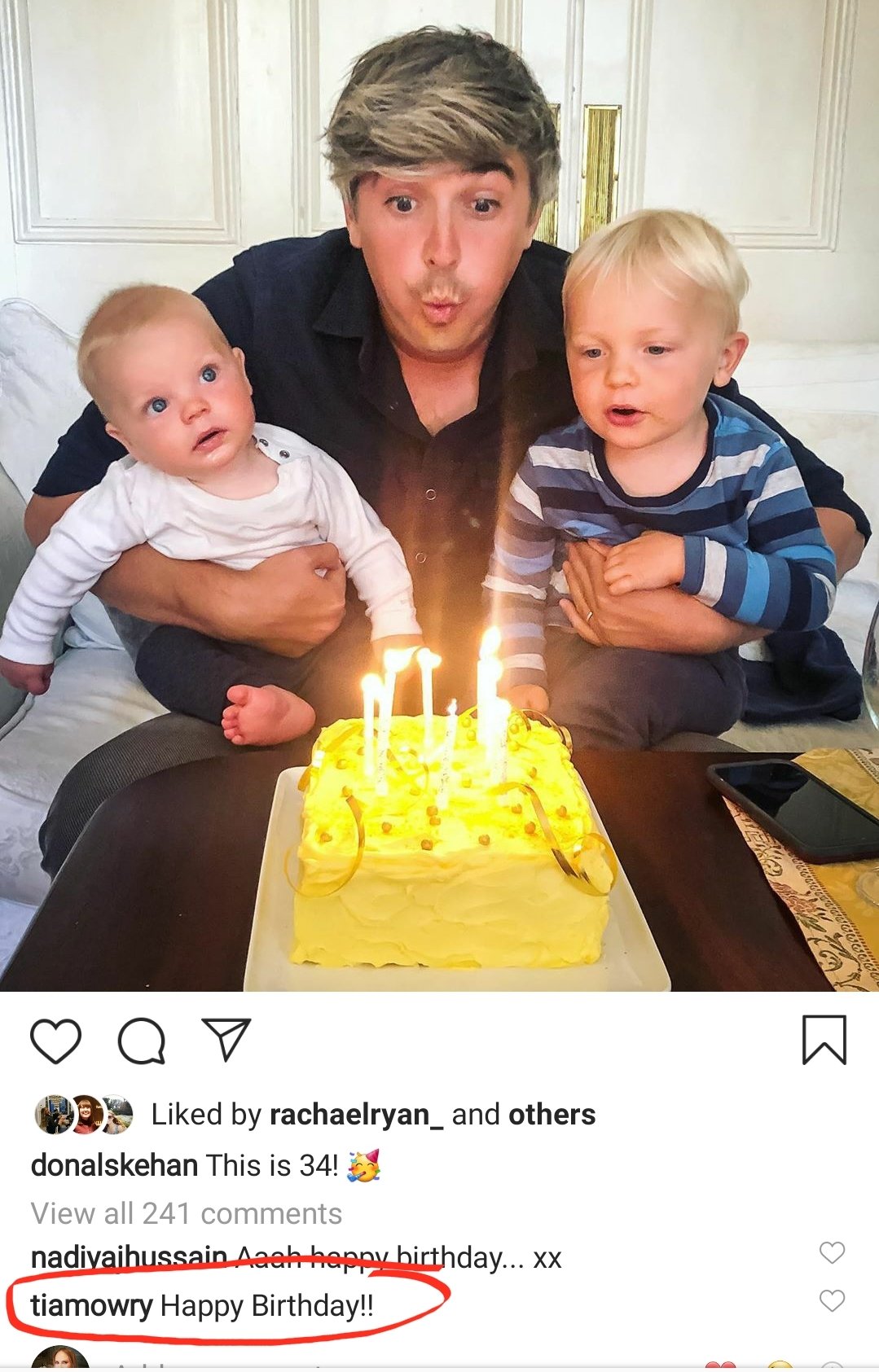 Tia Mowry wishing Donal Skehan a Happy Birthday is the most random thing I\ve seen today 
