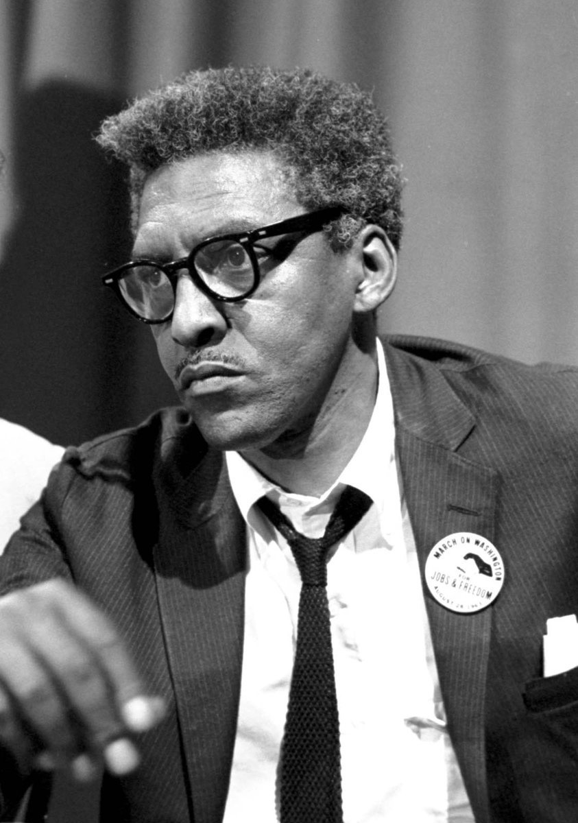 June 4th: Today I am highlighting Bayard Rustin, an amazing activist who worked alongside Martin Luther King Jr. and fought for the rights of so African Americans and the LGBTQ+ community.