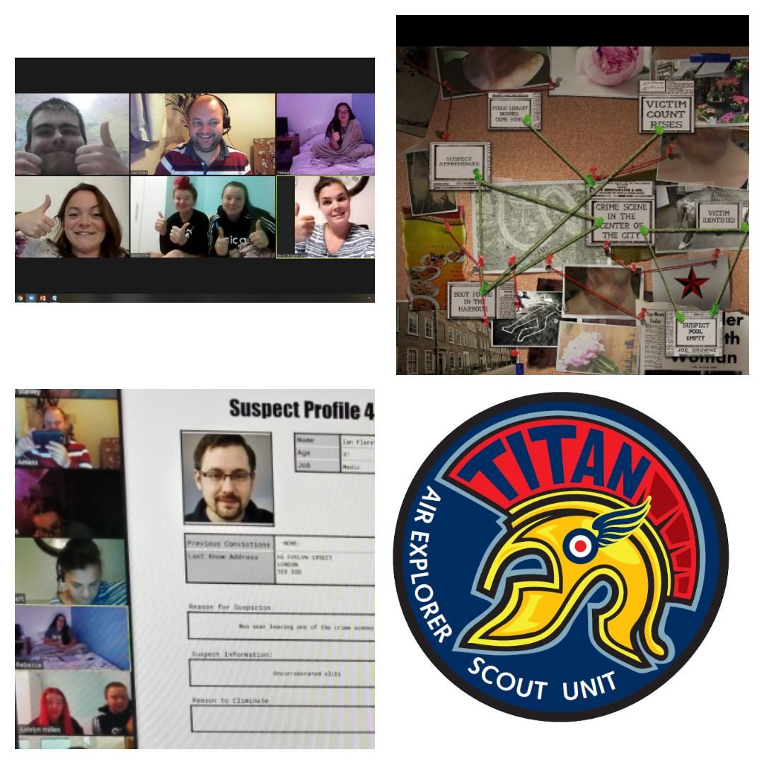 TitanExplorers's tweet image. Tonight we took part in a virtual panic room and by some miracle we found the Eastside Strangler. 

Thanks @panicroomkent

#brainpowerrequired
#virtualscouting
#skillsforlife
#StayAlert #StaySafe