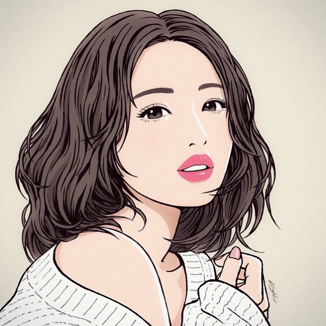 近藤こうじ V Twitter 今日の1枚 魅惑の唇 似顔絵 石原さとみ