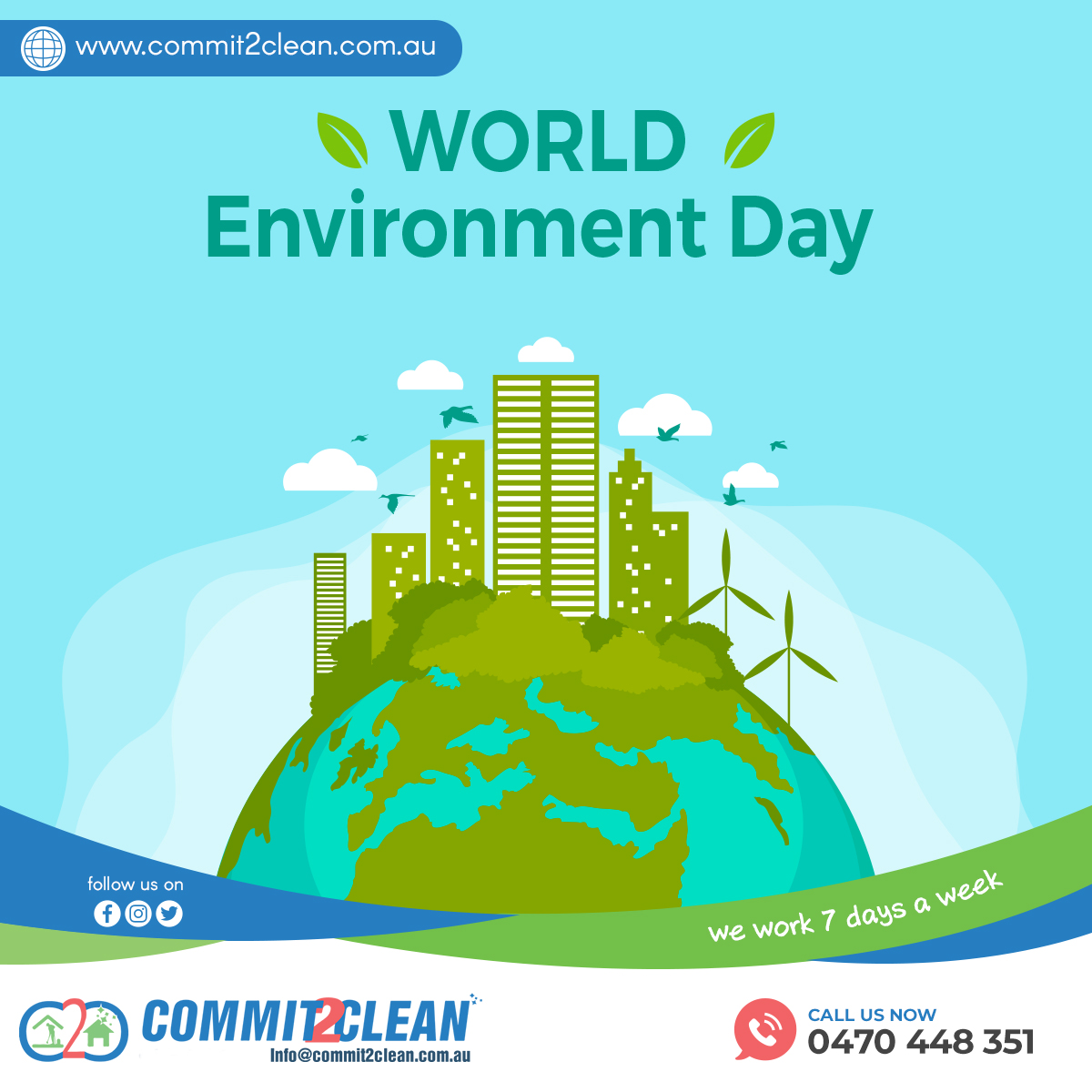 commit_2clean's tweet image. World Environment Day
#Worldenvironmentday
#commit2clean