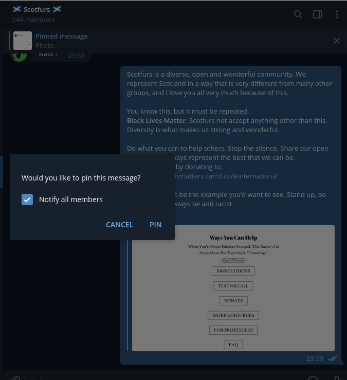 aredkit's tweet image. Use every platform you have for good