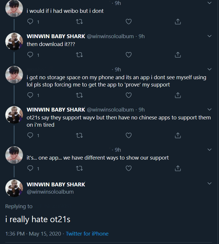 I'm not here to shame anyone - hence why I blurred out the names - but PLEASE consider how behaviour like this might turn people off of the group you want more fans to get into.Feeling like you're a bad fan does not make someone want to invest more.