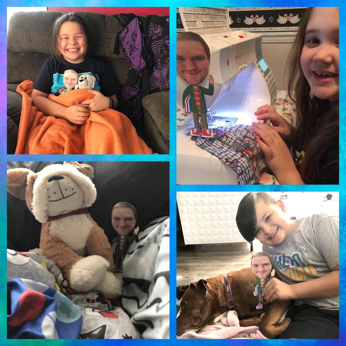 MichaelSchrank's tweet photo. Storms, homework help, naps, caffeine pick me ups, mask making, oobleck slime, and more! Flat Schrankie’s adventures continue strong! #4my2ndgraders @CSDDavisES https://t.co/VQjeooMUSx