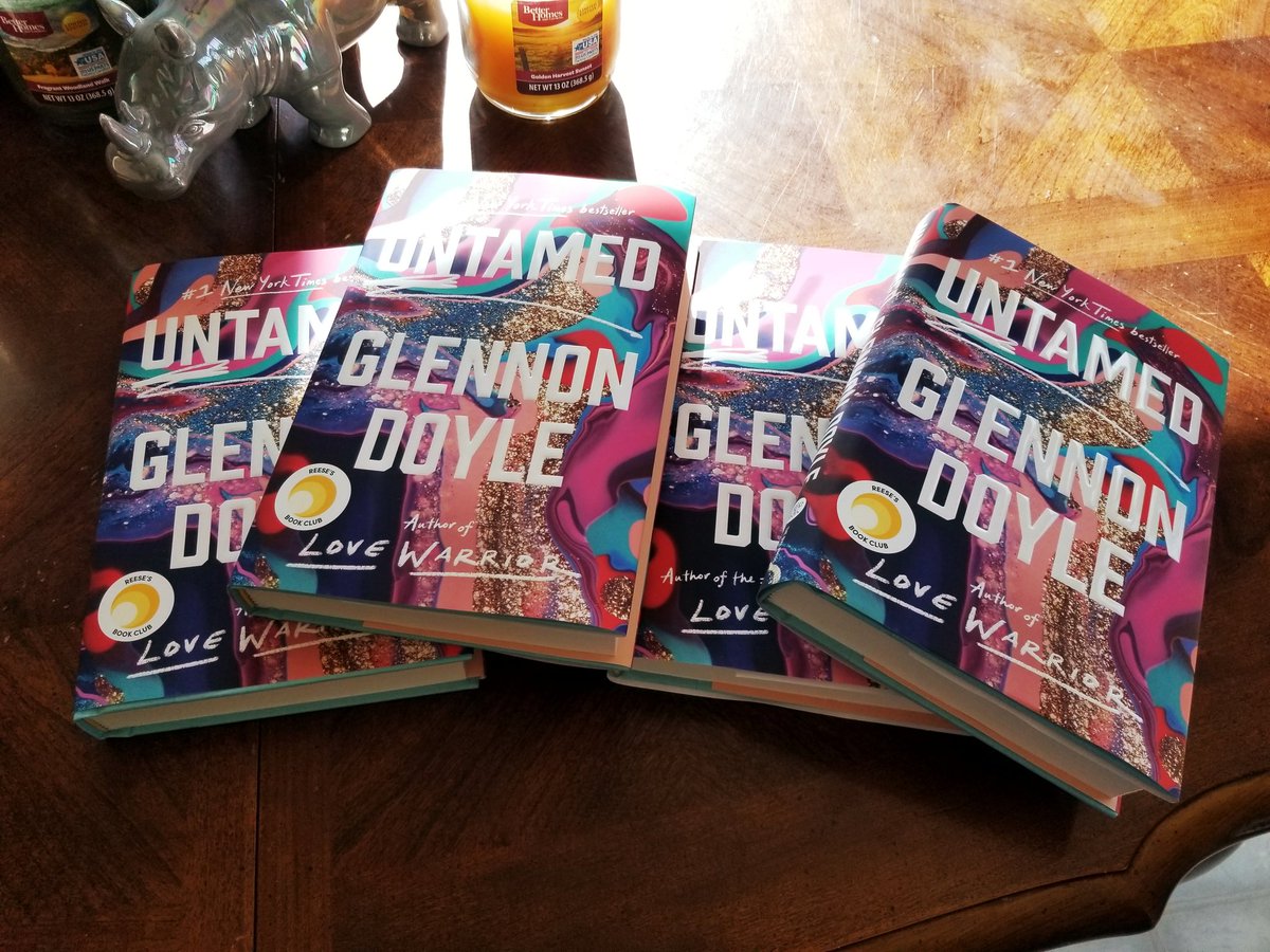 SaraMFox's tweet photo. @GlennonDoyle thank you for writing this book! I can't wait to share this amazing book with my fiancee and and our friends! #Untamed #bookclub https://t.co/fDrQHJnUwZ