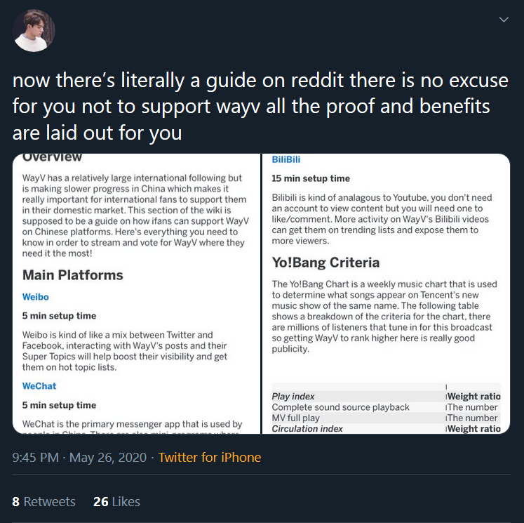 I'm not here to shame anyone - hence why I blurred out the names - but PLEASE consider how behaviour like this might turn people off of the group you want more fans to get into.Feeling like you're a bad fan does not make someone want to invest more.