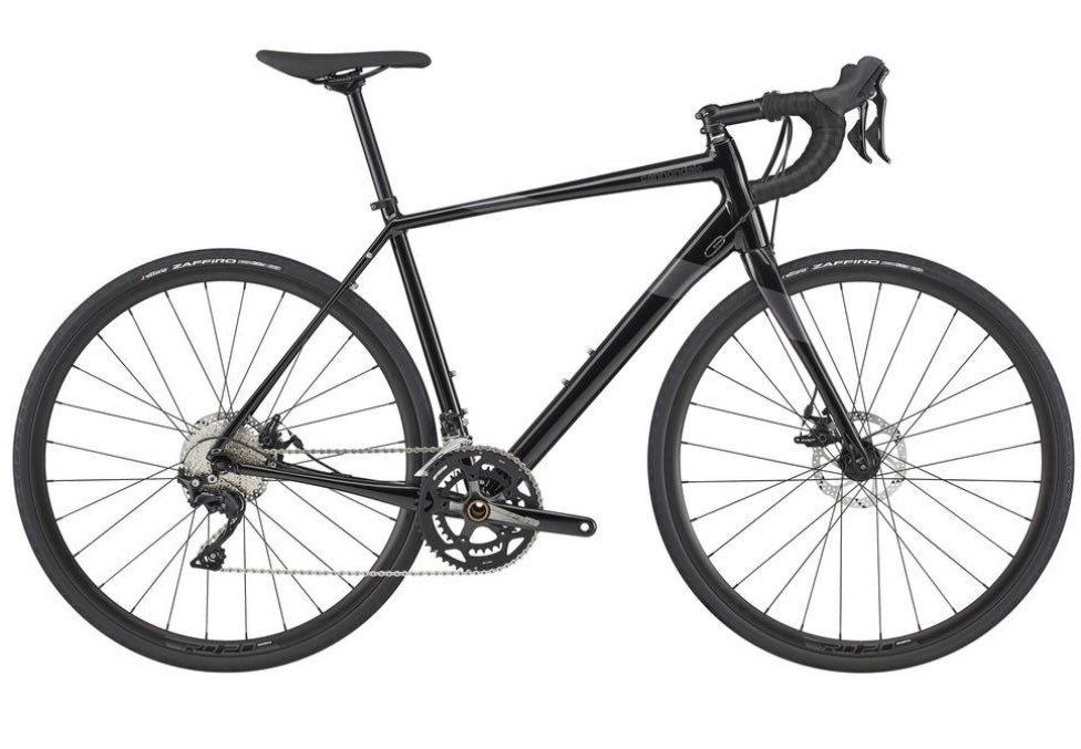 deanoo8's tweet photo. @bikeregister Cannondale Synapse 2020 model, black with distinctive white pedals and @QuadLockCase ‘out front’ to iPhone holder. Stolen from outside Scotland Yard between 0900-1800 on 4 June 2020! https://t.co/7rLIwfoqbX