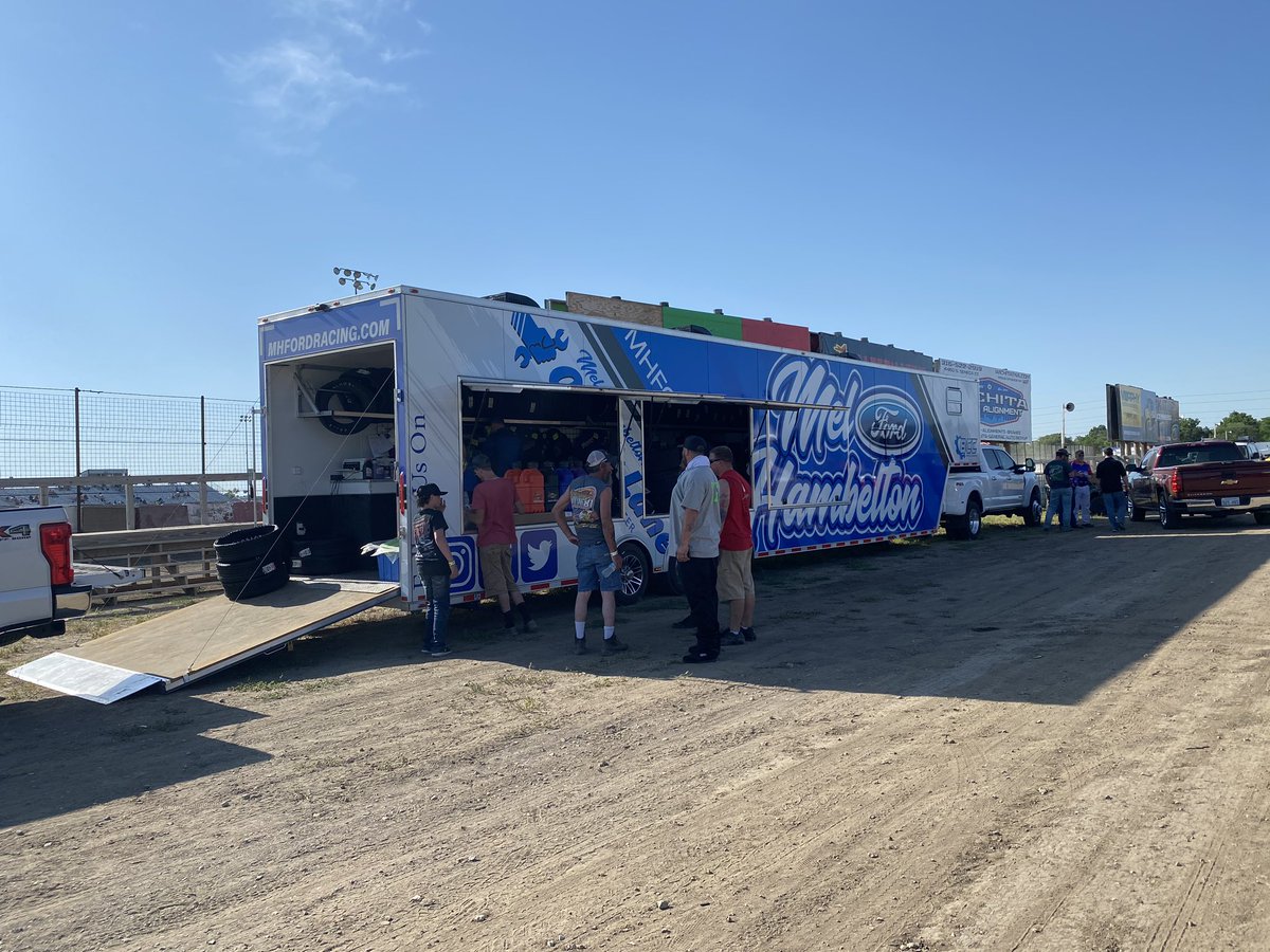 MHFord Racing is at 81 Speedway at the <a href="/USMTS/">USMTS</a> Sunflower State Showdown! Be sure to visit our trailer for all your racing needs. #mhfordracing