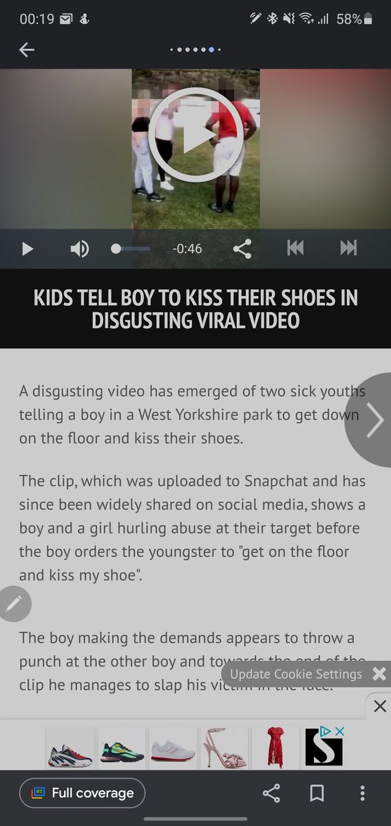 bass4v's tweet photo. @yorkshirelive Your coverage of the viral clip of the white lad and lass bullying a black boy is the perfect example of #InstitutionalRacism 
Not one mention of #racism or the race of the involved. Blatant downplaying of what is really going on https://t.co/6jHlPG3iuy