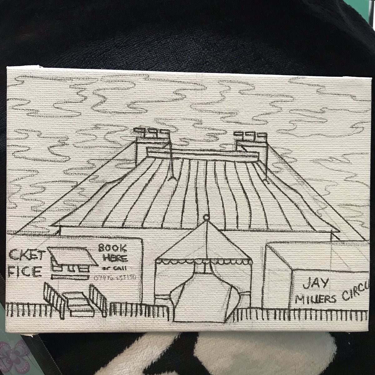 Mystery_18_Art's tweet photo. Super proud as this is my first acrylic art piece.
#art #artexplore #drawing #sketch #artistic #JayMillersCircus #Circusdrawings #Circus #lovecircus #dancers #amazingacts #mystery18artist #circuspainting #circusdrawing #acrobatics #photography #photos #acrobats #iow #circusart https://t.co/c987ENMyUG