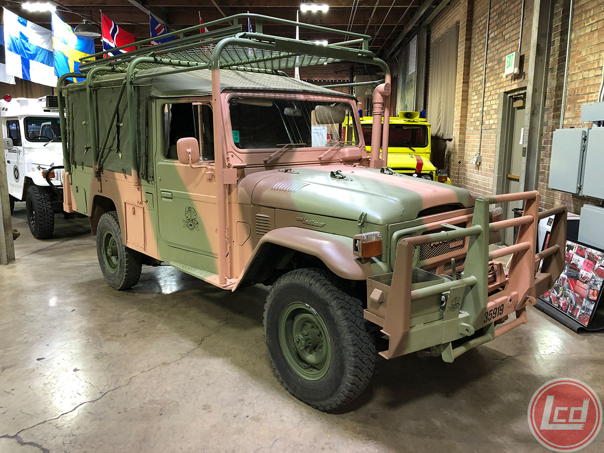 Land_Cruisers_D's tweet photo. New addition to the Land Cruiser Heritage Museum. An Australian special forces HJ47. Wicked cool! #LandCruisersDirect #Norforce #HJ47 https://t.co/ukVBYtYinF