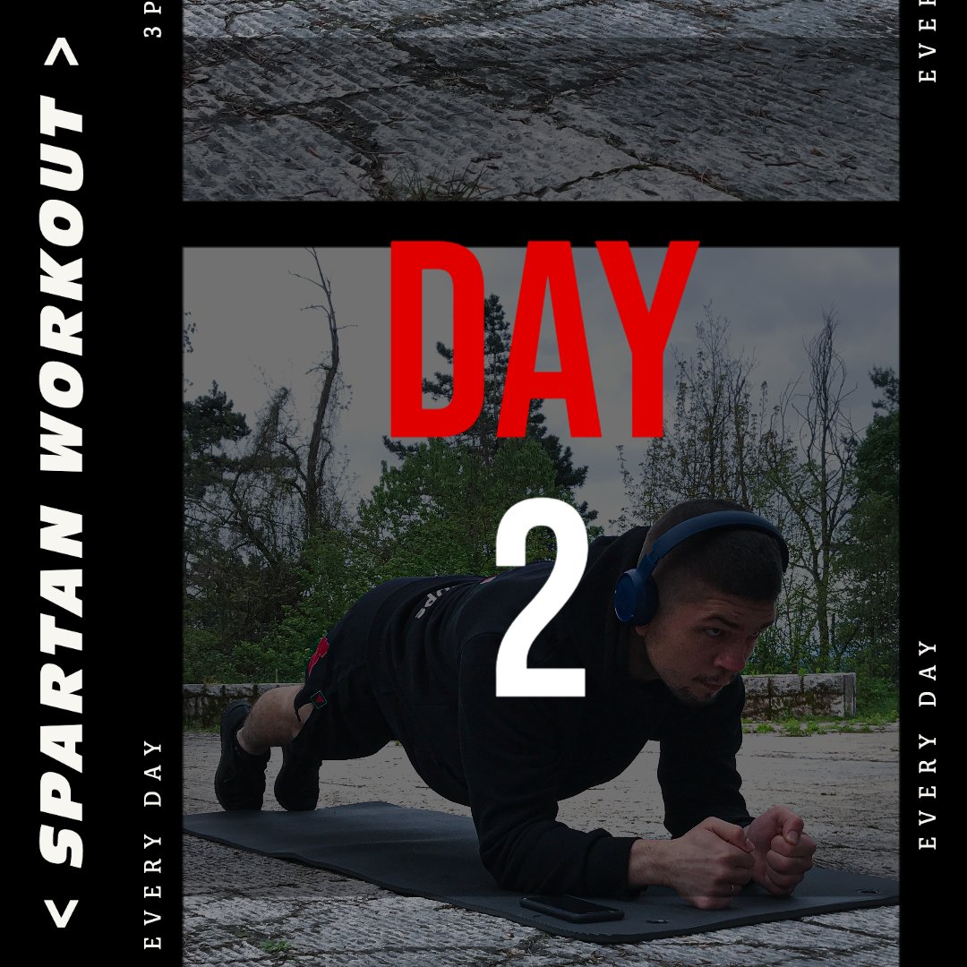 Spartan_Apps's tweet photo. Day 2 of the 56 day SpartanApps workout series is here!
Day 2 Spartan Workout Summary:
1️⃣ Quick Punches - 50x
2️⃣ Dive Bombers - 25x
3️⃣ Quick Punches - 25x
#spartanapps #homeworkout #healthylifestyle #trainingday #fitnessgoals #mma #fighting #stayfit #hardcoreworkout https://t.co/O90qfn5x1E