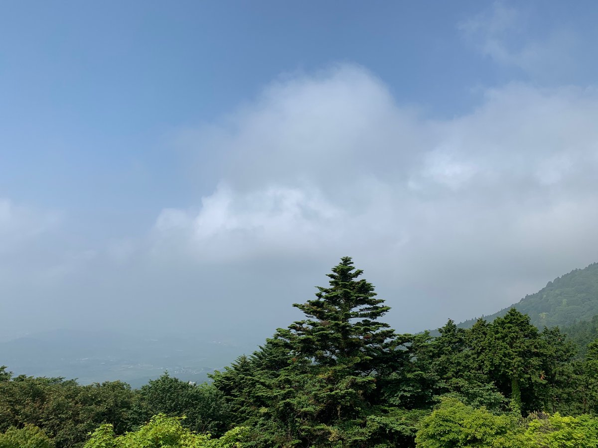 筑波観光鉄道オフィシャル ６月５日の筑波山 9時現在 天気 くもり 気温 つつじヶ丘駅21 女体山駅19 ケーブルカー ロープウェイともに通常運行しております 本日霞んでおります お天気の変化にご注意下さい