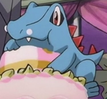 totodile laughs at totodile's scary face attack 