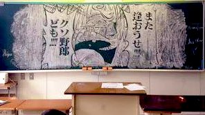 黒板アートの簡単に描ける描き方 入学式 卒業式や美術部におすすめ オカメ ズ えだまめ学校