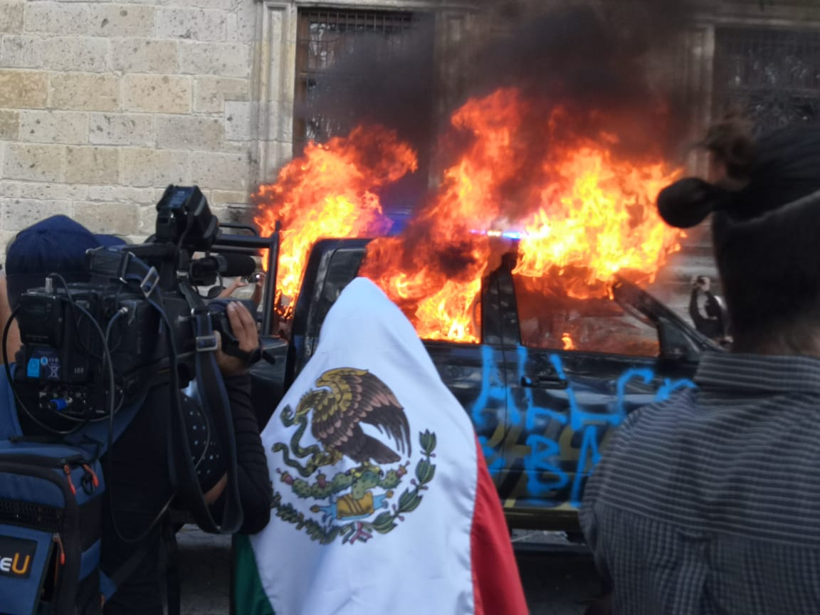 Mural de José Clemente Orozco al Interior del Palacio de Gobierno del Estado de Jalisco; Al exterior del Palacio. #JusticiaParaGiovanni #JusticeForGiovanni