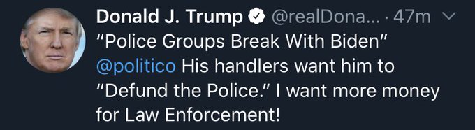 What do the police need more money for. Slash the budget and redistribute the funds to the communities